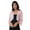 Pink, variant on Womens Chiffon 3/4 Sleeve Cardigan Capes Bolero Shrug Wedding Party Bridal Dress Cover Ups Champagne S