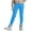 #250-Blue, variant on Girls Fleece Lined Leggings Thick Winter Warm Pants for Kids Teen Girl Thermal Tights Preppy Clothes