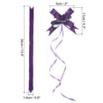 thumbnail image 2 of Unique Bargains 2 Inch Pull Bows Present Wrapping String Bows Ribbon Decorative Bow Tie Purple 40 Pack, 2 of 6