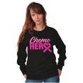 thumbnail image 3 of Breast Cancer Awareness Chemo Hero Women Plus Size Crewneck Sweatshirt Brisco Brands 4X, 3 of 5