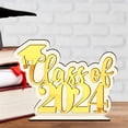 thumbnail image 3 of Solar Lights 2024 Graduation Season Wooden Stand Celebrating Graduation Home Furnishings, 3 of 8