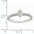 thumbnail image 4 of Diamond Sterling Silver Textured Ring, 4 of 7
