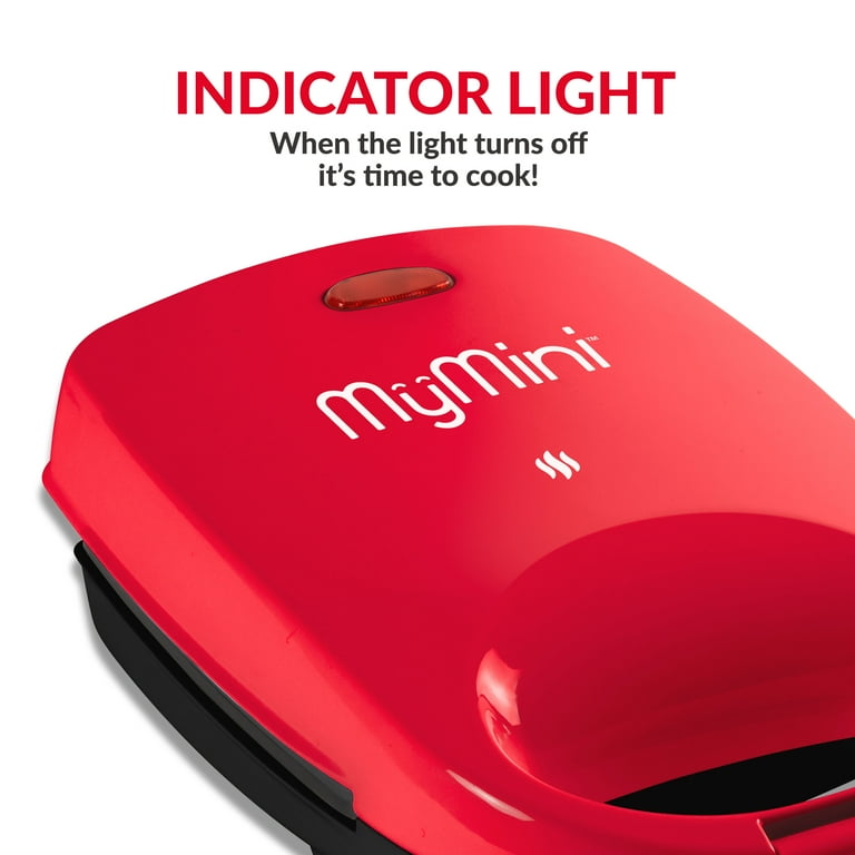 MyMini Sandwich Maker Grill - Red photo 3