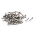 thumbnail image 1 of Unique Bargains M1.6x10mm 316 Vis de Machine de Tête de Casserole d'Acier Inoxydable, 1 of 3