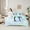 Blue, variant on Feelyou Gymnastics Lover Bedding Comforter Set 7 Pieces, Ballet Dance Full Bedding Set