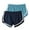 Navy, variant on Rezuofi 2 Pcs Dolphin Hem Shorts for Women Sport Booty Shorts Casual Summer Athletic Shorts Breathable Gym Workout Shorts