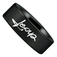 thumbnail image 5 of Jesus Christ Ambigram Tungsten Carbide Ring, 5 of 9