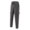 thumbnail image 3 of Pantalón Casual Holgado Con Múltiples Bolsillos Para Hombre, 3 of 8