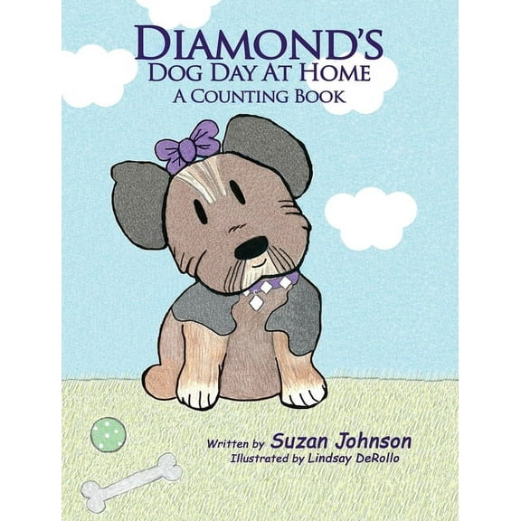 Diamond's Dog Day at Home: A Counting Book, (Hardcover)