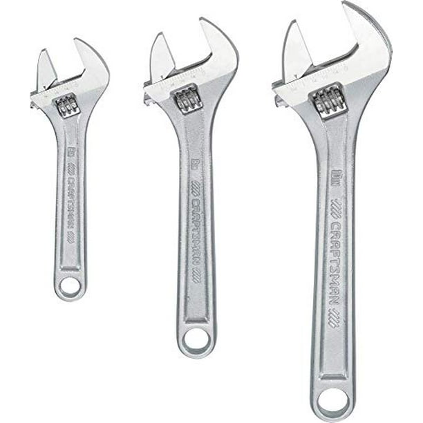 3 piece adjustable wrench set deals