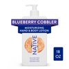 Native Dunkin Moisturizing Body Lotion, Blueberry Cobbler ,16.5 oz