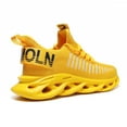 thumbnail image 6 of GSLMOLN Womens Lightweight Air Cushion Comfortable Sneakers Yellow size 7-7.5, 6 of 6