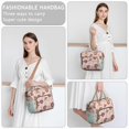 thumbnail image 6 of Pioneer Flower Floral Print Pattern Womens Lunch Box for Work,Insulated Large Lunch Bag for Tween and Teen,Loncheras Para Mujer,Leakproof Adult Lunch Bag for Work,Beach,Travel,Picnic,Camping, 6 of 7