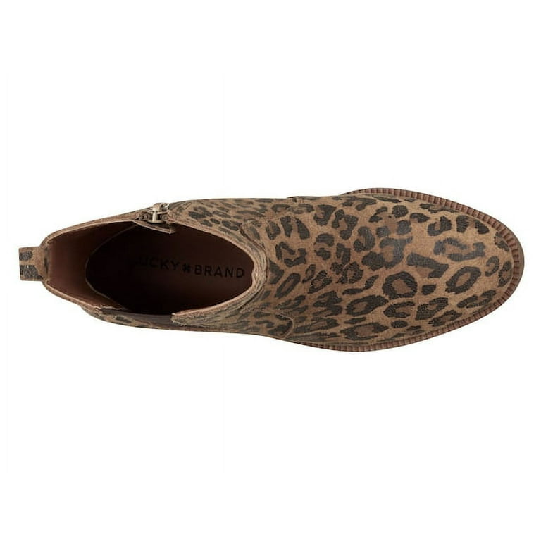 Lucky hotsell booties leopard
