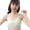 Green, variant on Tiijoy Girls Seamless Sports Bra Wireless Molded Padded Juniors Training Bra, Sizes 15-16