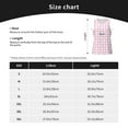 thumbnail image 4 of Gukieu Heart Buffalo Plaid Print Men's Quick Dry Fitness Vest, Round Neck Sleeveless Fitness Bodybuilding Top-XX-Large, 4 of 7