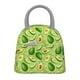 thumbnail image 1 of Easygdp Green Avocado Bolsa de Almuerzo Insulada Grande, Forro de Aluminio, Diseño Espacioso, a Prueba de Fugas, Ideal para Trabajo, Picnics, Viajes y Actividades al Aire Libre, 1 of 6