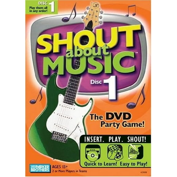 Hasbro Gaming Shout About Music Disc 1