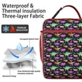 thumbnail image 2 of Dinosaur Lover Insulated Lunch Bag Box Teen Reusable Lunch Bag with Side Pocket Cooler Tote Bag Picnic Camping, 2 of 6