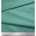 thumbnail image 2 of Soimoi Poly Georgette Fabric Swimming Ring Small Print Fabric by Yard 52 Inch Wide, 2 of 3