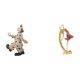 thumbnail image 1 of Figuras de payasos,Estatua de payaso,escultura,adorno de mesa,Colección de estatuillas de payasos adorables,Estatua de niña bailando,Estatua de bailarina de ballet,decoración para el, 1 of 8