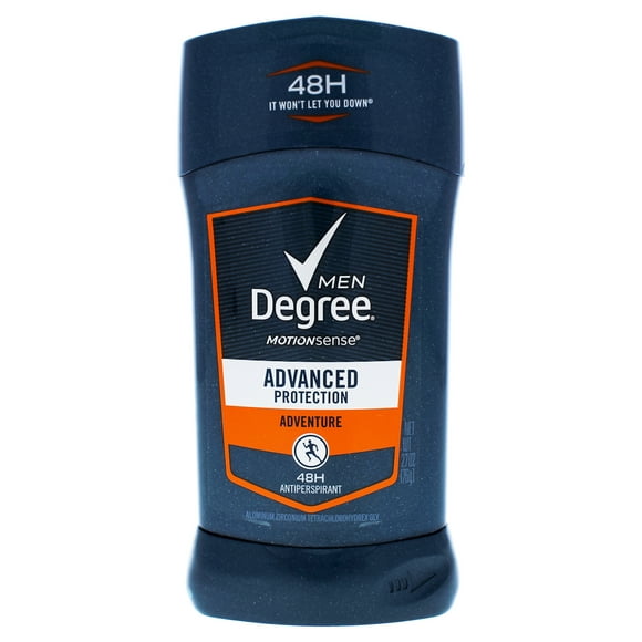 Adrénaline Série Aventure Bâton Invisible Anti-Transpirant & Déodorant par Degree pour les Hommes - Bâton de Déodorant de 2,7 oz