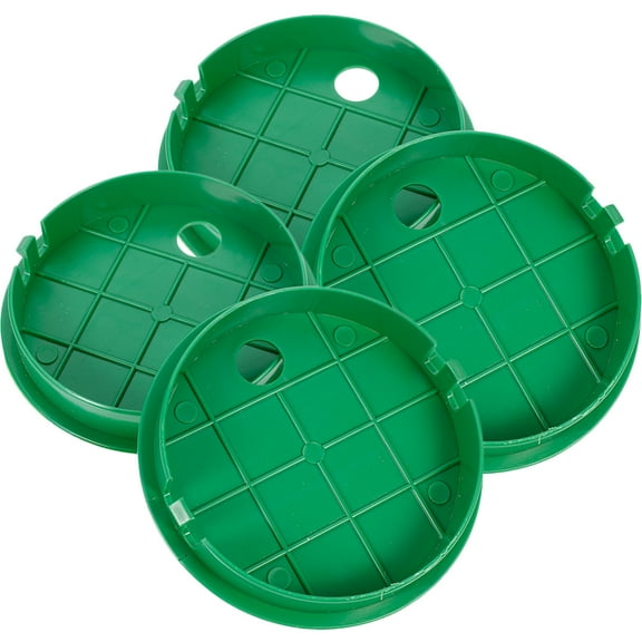 ifundom Lawn Care Sprinkler Valve Boxes Inground Plastic Green Acid Resistant