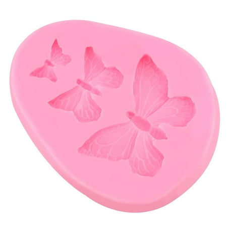 Peahefy Forme De Papillon Silicone Gateau Fondant Moules A Chocolat Outil De Decoration Moule De Decoration De Gateau Joyeux Anniversaire Moule De Cuisson Walmart Canada
