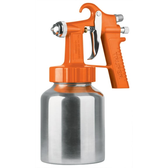 Pistola Para pintar baja Presión Truper Naranja PIPI-27