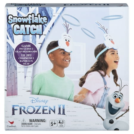Disney Frozen 2 Up and Active Olaf Snowflake Catch Game for Kids and Families