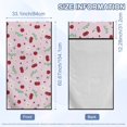 thumbnail image 3 of FOR U DESIGNS Cherry Daisy Heart Print Car Seat Towel Cover Universal Fit Front Seat Protector Car Seat Cover Sweat Towel with Sweat Absorption for Gym, Yoga, Swimming, Pets and Family Travel, 2 Pack, 3 of 7
