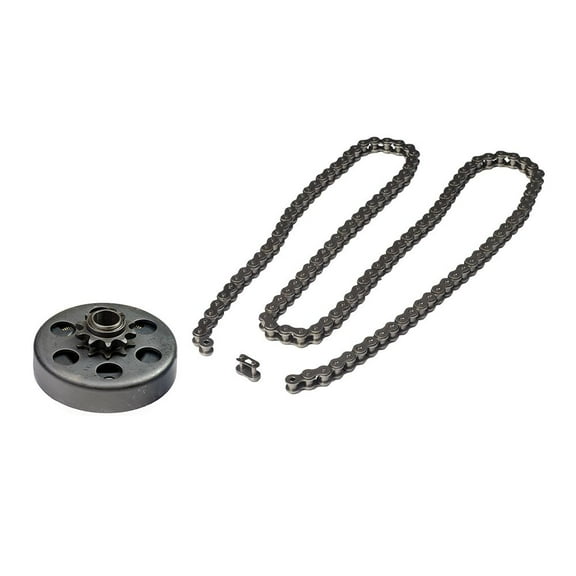 AlveyTech 3/4" Clutch Assembly with 10 Tooth #420 Sprocket & Chain Bundle for Go-Karts, Mini Bike