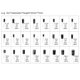 thumbnail image 3 of 500pcs Electrolytic Capacitors Assortment Kit 24 Values 0.1UF-1000UF Aluminum Capacitors Set with Plastic Case, 3 of 4