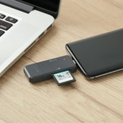 onn. SD & micro-SD Card Reader