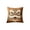 Brown, variant on Traditional Lion Head Embroidered Throw Pillow Cover, Square Cushion Case without Insert, Classic Oriental Decor for Living Room Sofa, Couch and Farmhouse Indoor Home Furnishing Arrangement, Brown