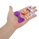 thumbnail image 4 of Ganchos de pelo de 3 piezas con estampado de Halloween para mujeres en color púrpura y rosa, 4 of 5