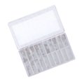 thumbnail image 1 of Stainless Steel Watch Crown, 200pcs 20 Sizes Professional Replacement Watch Crown O  Tiny  for Watchmaker, 1 of 7