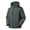 Gray, variant on Fankiway Womens Outdoor Jacket Plus Size Women'S Jacket Warm Coat Raincoats Windbreaker Rain Jacket Hooded Windproof Outdoor Hooded Raincoat Jacket Winter Jackets Women Clearance