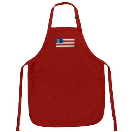 Where To Buy Quality Outdoor Furniture American Flag Apron Grilling Or Kitchen American Flag Design Aprons Famous Broad Bay Quality ()