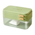 thumbnail image 1 of Primegos Ice Cube Tray with Lid & Bin Easy-Release Ice Cube Maker Ice Mold for Freezer Ice Bucket Scoop Set, 1 of 8