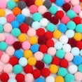 thumbnail image 4 of Mini pompones suaves y esponjosos de 8/10/15/20/25/30mm, bola de pompones hecha a mano, juguetes para niños, decoración de boda y Navidad, suministros para manualidades de costura DIY, 4 of 4