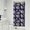 Pioneer Flower Floral Print Pattern-3, variant on Strawberry and Blossom Blue Pattern Modern Waterproof Shower Curtain Set with 12 Hooks, Washable Decorative Bathroom Shower Curtain