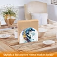 thumbnail image 5 of Hippocampus Blue Napkin Holder for Table Clear Napkin Stand Paper Holder Acrylic Organizer Dispenser Napkins for Dinner Kitchen Restaurant Room, 5 of 8