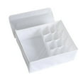 thumbnail image 1 of EIMELI Washable Oxford Cloth Container Underwear Socks Dormitory Storage Box with Lid, 1 of 10