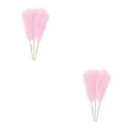thumbnail image 3 of ZheElen 3pcs/set Atmosphere With Artificial Pampas Reed Boho Decor Artificial Flower Light Pink 2Set, 3 of 6