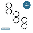 thumbnail image 5 of 3 Pack Qixxronics for iPhone 16 Camera Lens Protector Clear Tempered Glass Lens Cover Flim, 5 of 5