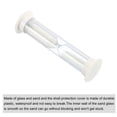 thumbnail image 3 of Uxcell 1 Minute Sand Timer, 6pack Small Sandy Clock, Count Down Sand Glass White, 3 of 5