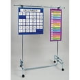 thumbnail image 4 of Pacon Adjustable Pocket Chart Stand, Metal, Locking Casters, Adjustable to 78", 1 Stand, 4 of 4