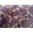 thumbnail image 4 of oneOone Cotton Silk Pastel Purple Fabric Stripe & Floral Artistic Diy Clothing Quilting Fabric Print Fabric By Yard 42 Inch Wide, 4 of 4