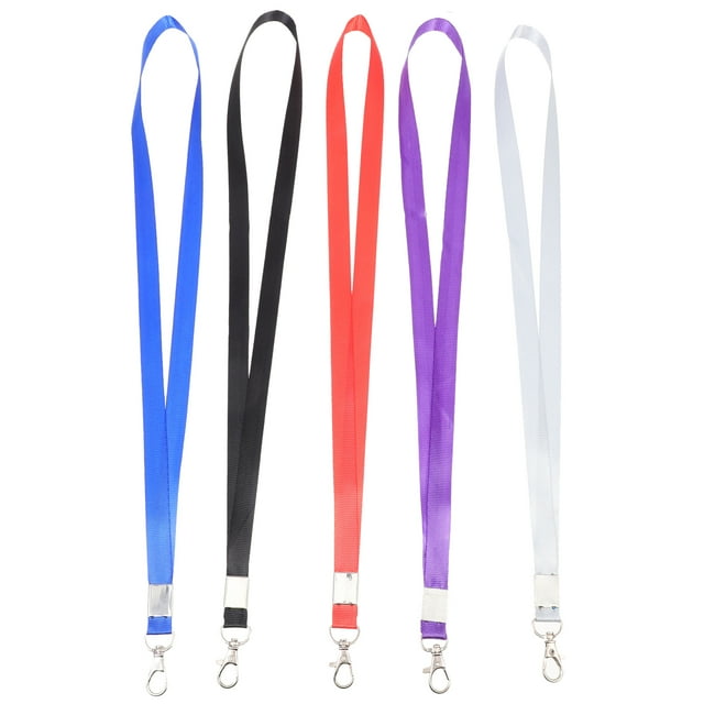 5 Pcs Étuis à Cartes Multifonctions Lanières Suspendues Cartes d'École DIY Lanières